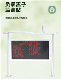 景区负氧离子监测