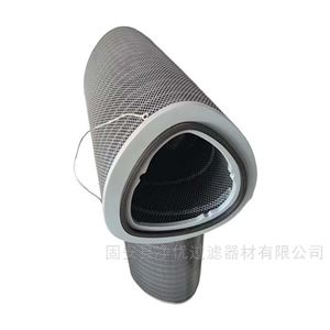 碳黑纳米阻燃防静电三角除尘滤筒P034303