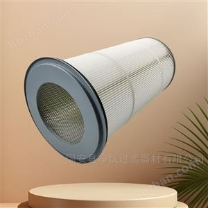 320*660覆膜除尘滤筒 法兰上装