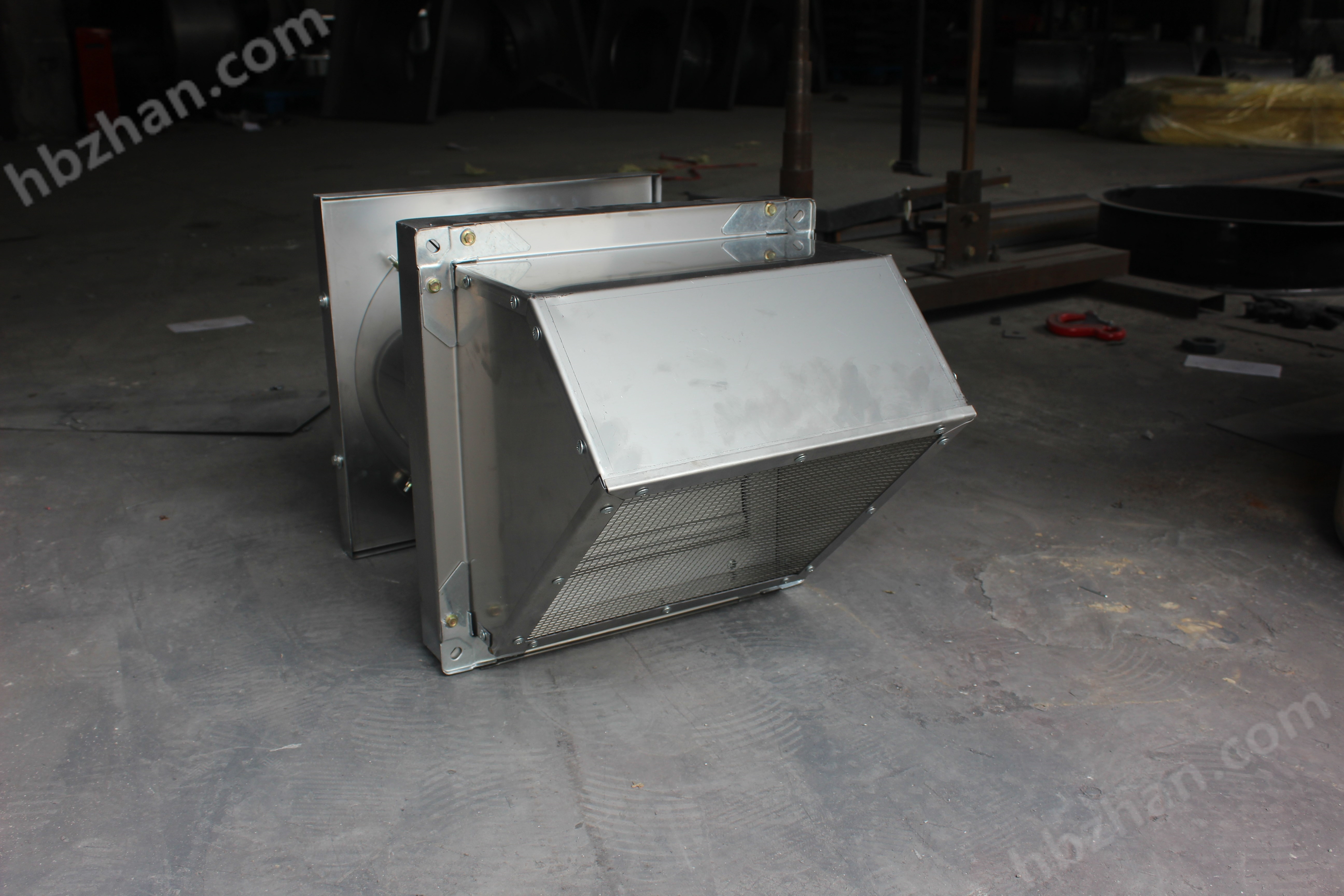 高位壁式安裝智能溫控304不銹鋼軸流排風機