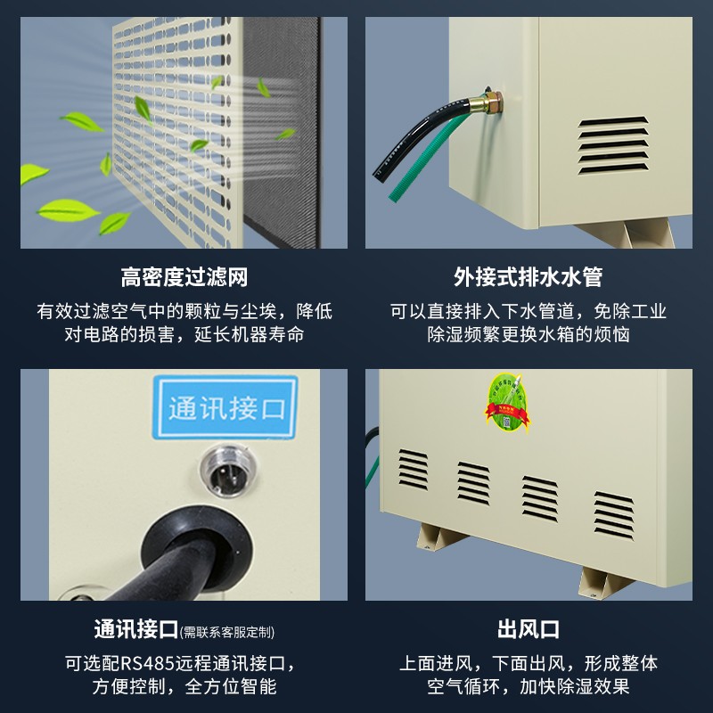 除濕機，工業除濕機顯示濕度值與當前環境濕度誤差大