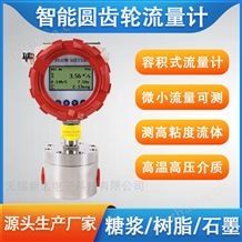 CHD-YCLLLJ微小流量高粘膠水食用油高精度圓齒輪流量計