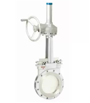 傘齒輪刀型閘閥